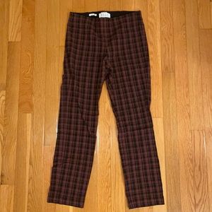 Plaid Work Pants